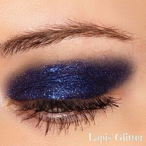 ShadowSense Lapis Glitter NEW Deep Blue Cobalt Teal Cream to Powder Eyeshadow